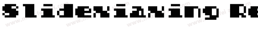 Slidexiaxing RegularTrueType字体字体转换